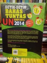 Image of Detik - Detik Bahas Tuntas UN SMP/MTs 2014 Bahasa Indonesia