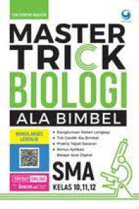 Image of Master Trick Biologi Ala Bimbel SMA Kelas 10,11,12