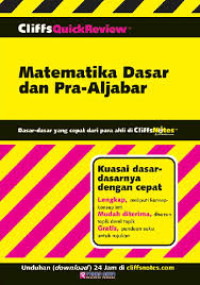Image of Matematika Dasar Dan Pra Aljabar