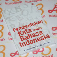 Image of Pembentukan Kata Dalam Bahasa Indonesia