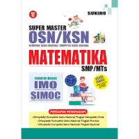 Image of Super Master OSN ( Olimpiade Sains Nasional ) Matematika SMP / MTs