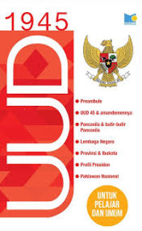 Image of UUD 1945  Untuk Pelajar Dan Umum